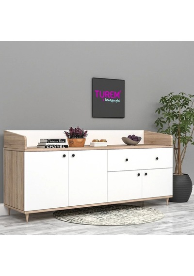 Şirin Konsol Mdf Beyaz Şirin Konsol Mdf Beyaz