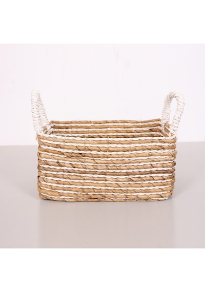 Yenice Muz Lif El Yapımı Küçük Sepet 23x32x16x23 Cm Cm Naturel