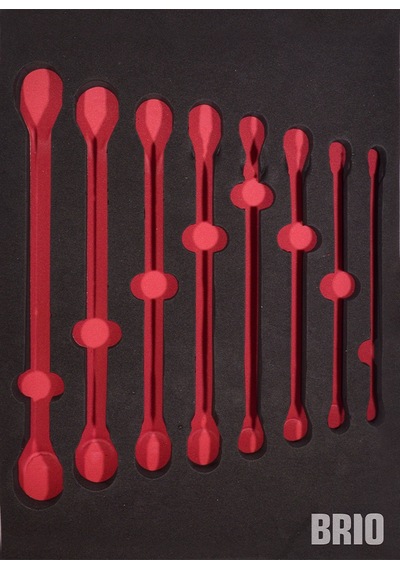 Brio Anahtar Yıldız Set 8 Parça 6X7-20X22 Sünger Yatak Boş