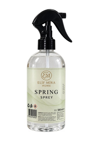 Oda Kokusu Sprey Spring Kalıcı Oda Parfümü 500 Ml Bahar Esintisi