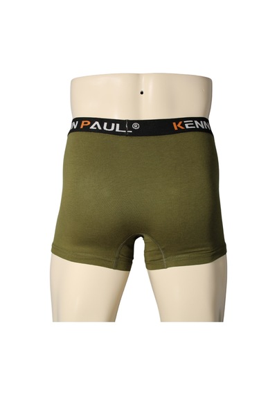 Kenn Paul Erkek Haki Premium Modal Boxer Rahat Boxer Esnek Kumaş Haki