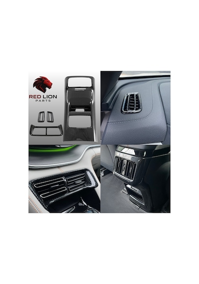 Red Lion Parts Byd Seal U Dm-i/ev Abs Karbon Fiber Hava Menfezi Ön Arka Seti 4 Parça