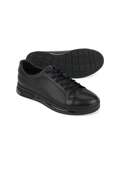 Ziya Erkek Hakiki Deri Sneaker 1611053z17661 Siyah 1611053z17661 000 40