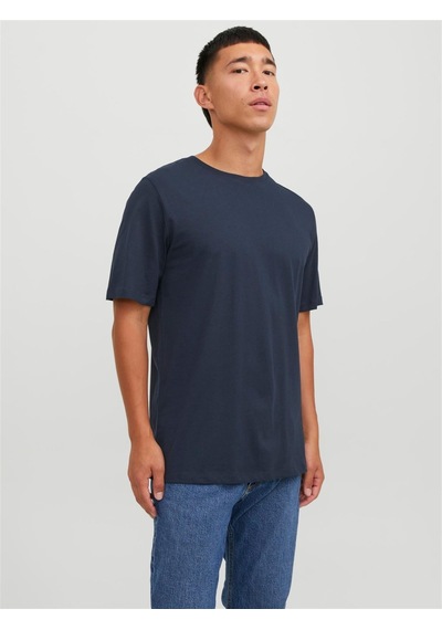 Jack & Jones Jjeorganıc Basıc Tee Ss O-neck Noos Navy-navy Lacivert