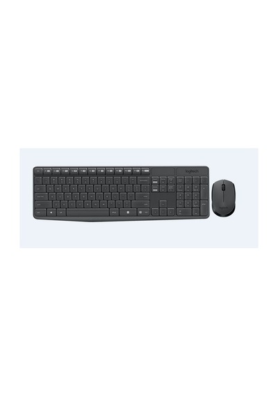 Logitech Mk235 Kablosuz Set Siyah 920-007925 Diğer