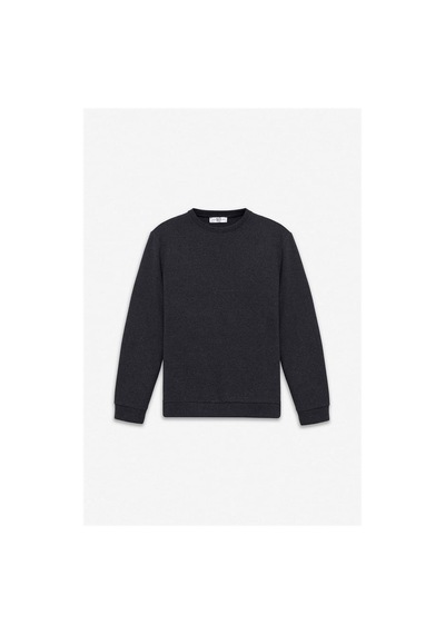 Süvari Siyah Regular Düz Bisiklet Yaka Sweatshirt Ssw2013700003-s09