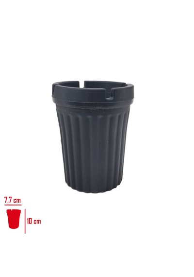 5 Adet Kokusuz Küllük Çizgili Gri Renk
