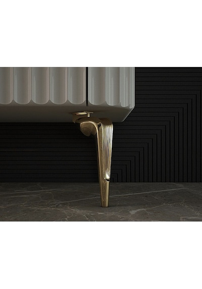 Legend X Metal Ayak 16 Cm Altın Kanepe Koltuk Dolap Komidin Modern Tv Ünite Mobilya Ayağı Gold
