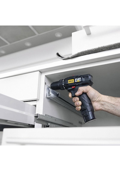 Cat DX14.2 12 V 2.0 Ah Li-ion Çift Akülü Profesyonel Şarjlı Matkap