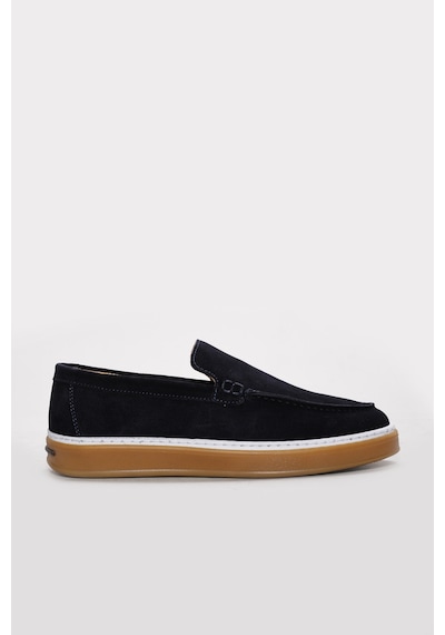 Hakiki Deri Erkek Casual Ayakkabı 819ma010lp Lacivert