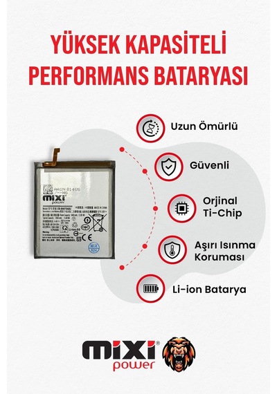 Samsung Galaxy Note 10 Uyumlu Tam Kapasite Batarya