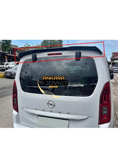 Yeni Combo Rifter Doblo 5 Berlingo Proace Yarasa Spoiler - Boyasız - Plastik