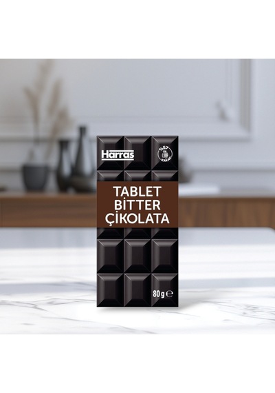 Bitter Tablet Çikolata 80 G