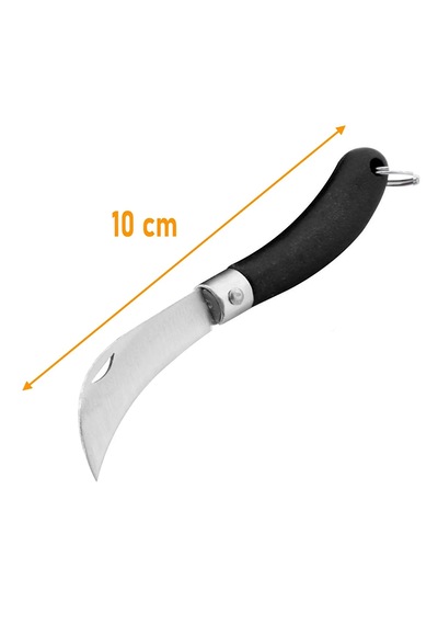 Desan Eğri Aşı Bıçağı Bağ Bıçağı Paslanmaz Ceviz Aşı Çakısı 20 Cm