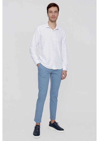 Morven Erkek Mavi Piefti Pamuk Yan Cep Spor Kesim Slim Fit Dar Kesim Pantolon 22ys003011300 Mavi Morven Erkek Mavi Piefti Pamuk Yan Cep Spor Kesim Slim Fit Dar Kesim Pantolon 22ys003011300 Mavi