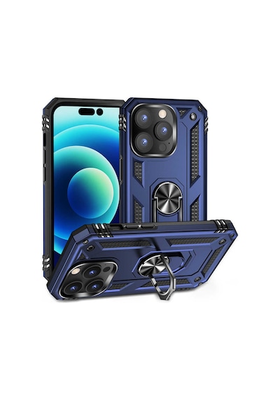 Apple Uyumlu iPhone 14 Pro  Tchs Vega Kılıf-mavi Mavi