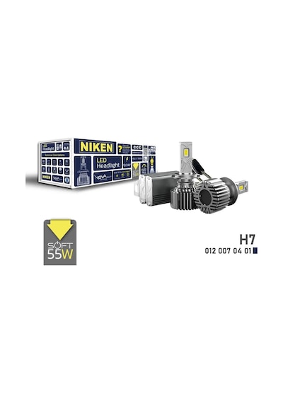 Niken Led Xenon Nova Soft Serisi H7 55w