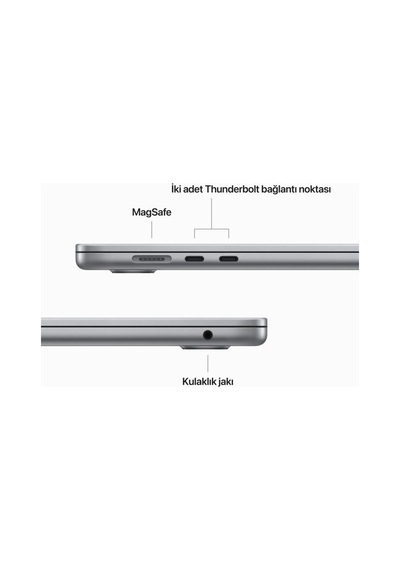 Apple MQKP3TU/A MacBook Air M2 8 GB 256 GB SSD 15.6" Dizüstü Bilgisayar(Outlet)