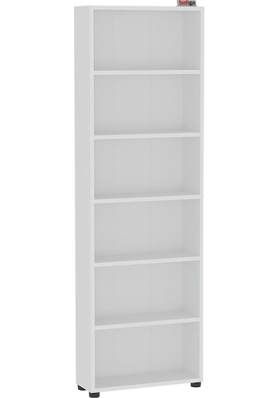 Bofigo 6 Raflı Kitaplık Dekoratif Kitaplık Modern Kitaplık Poyraz Beyaz Bofigo 6 Raflı Kitaplık Dekoratif Kitaplık Modern Kitaplık Poyraz Beyaz
