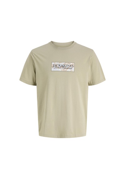 Jack & Jones Montauk Front Erkek Yeşil Tişört 12297890-sgrs