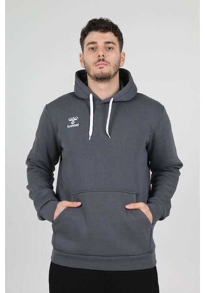 Hummel Armin Pamuklu Hoodie Antrasit