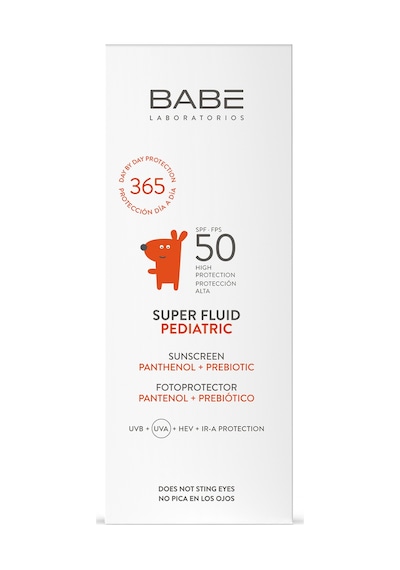 Babe Super Fluid Pediatric SPF50+ Sunscreen 50 ML - Bebek ve Çocuklar İçin Nemendiricili Yüz Güneş Kremi