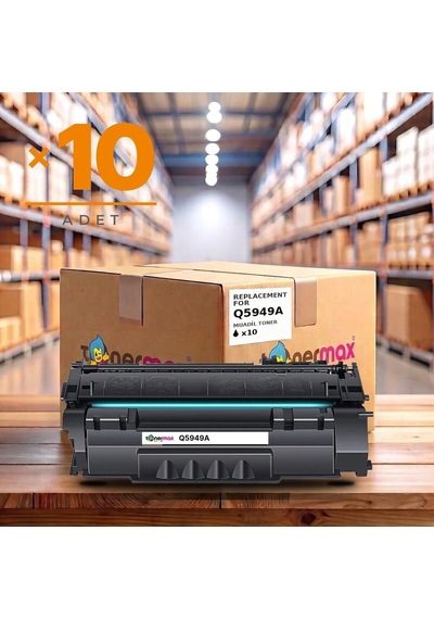 Hp Laserjet 1160 Muadil Toner Çipli Q5949a 10'lu 2.500 Sayfa