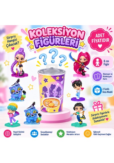 Storeşahin Jtc88 Demon Hunters Sürpriz Figürler Adet Fiyatıdır Shn0720
