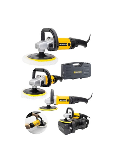Graizer S-3000 3000 W Pasta Cila Polisaj Zimpara Makinesi Sarı