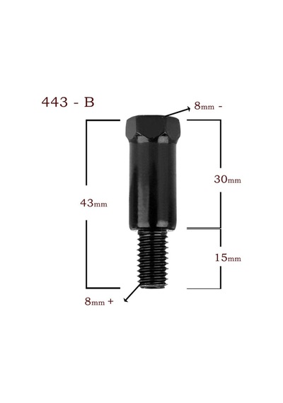 Hsb-443-bayna Dönüştürücü Aparat Uzun 8+ / 8-