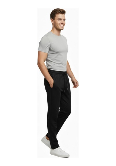 Pandonim Erkek Rahat Kesim Düz Paça Dalgıç Kumaş Eşofman Altı Bgl-st05044 Siyah Pandonim Erkek Rahat Kesim Düz Paça Dalgıç Kumaş Eşofman Altı Bgl-st05044 Siyah