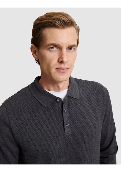 Pierre Cardin Antrasit Melanj Slim Fit Kazak 50333916 Vr081