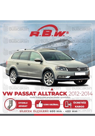 Volkswagen Passat Variant Muz Silecek Takımı (2011-2014) RBW