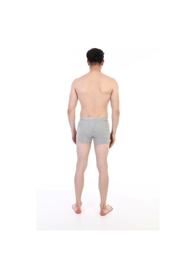 Çift Kaplan 850 Biyeli Likralı Erkek Boxer Gri