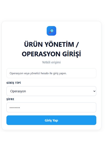 Akıllı Ürün  Sorgulama Modülü
