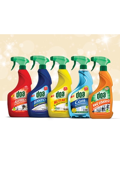 Doa Çok Amaçlı Temizleyici Aspirex 750 Ml Vegan X 3 Adet 3’lü Set