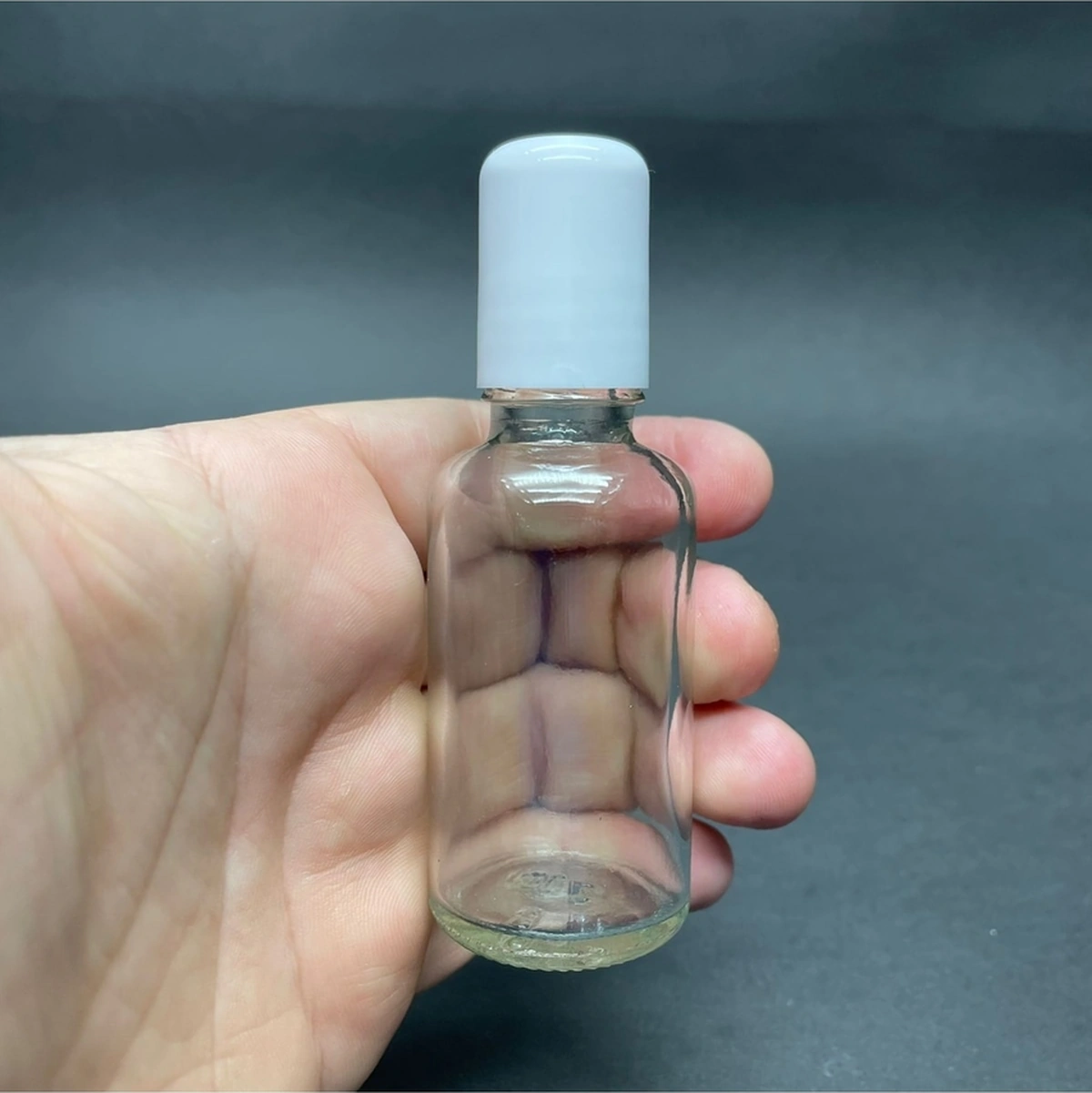 30ml Şeffaf Cam Şişe Roll-on Şişe, 91 Adet, Bilye Başlıklı Şişe, Cam Şişe, Roll-on Şişesi Diğer