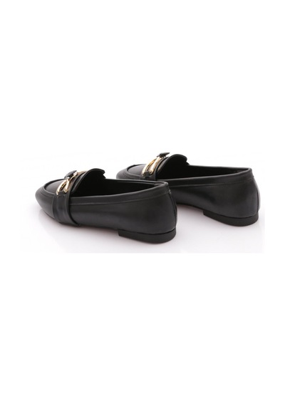 Dgn 5020 Kadin Loafer Ayakkabi Siyah