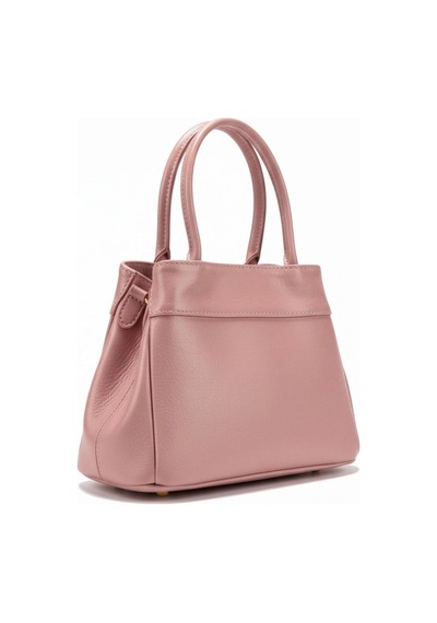 Glemix Nepal Pembe Cilt Jean Model Tasarım Kadın El Ve Omuz Çantası Pembe