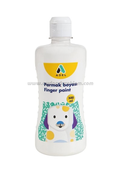 Adel Parmak Boyası 500 Ml - Beyaz Finger Paint