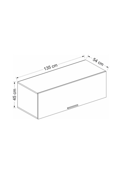 Kale Yüklük 135 Cm - Beyaz/mebran Kapak