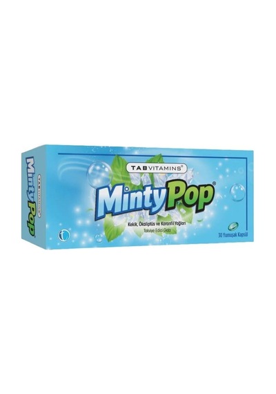 Tabvitamins Mintypop 30 Yumuşak Kapsül