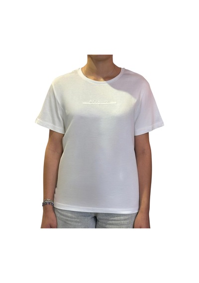 Columbia Kadın Beyaz Kısa Kollu T-shirt T-shirt Beyaz