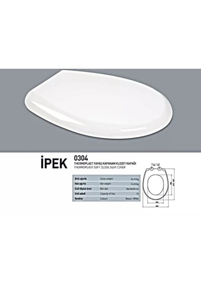 Nkp İpek Amortisörlü+tak Çıkar Klozet Kapağı