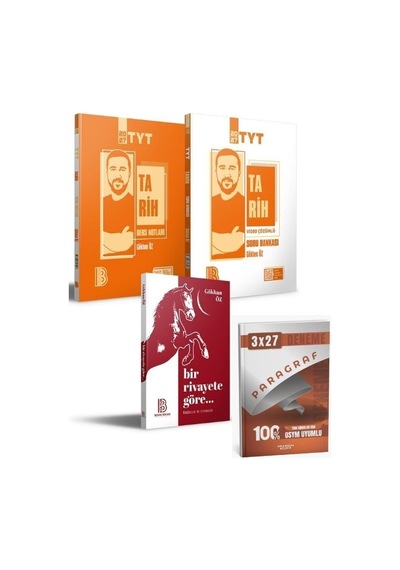2027 Benimhocam 2027 Tyt Tarih Ders Notları Ve Tamamı Video Çözümlü Soru Bankası+ Bir Rivayete Göre Seti+ Anla Kazan Paragraf