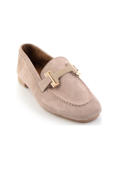 Bambi Toprak Kadın Loafer Ayakkabı K01688012272 Toprak