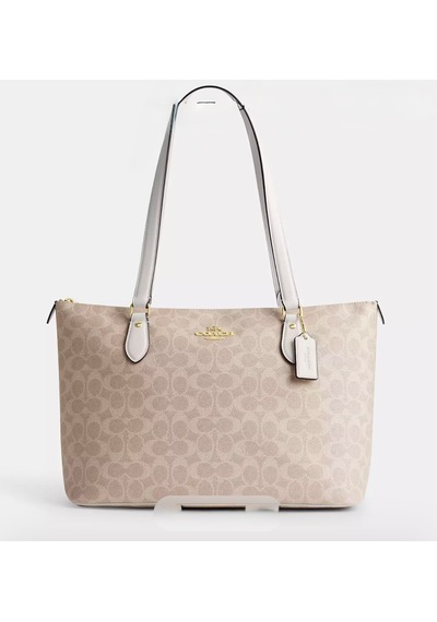 Coach Gallery Tote Kadın Çanta Açık Bej