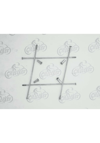 Jant Teli 160-3,5 Düz (Mz Ön) Nipel 144 Lü Paket