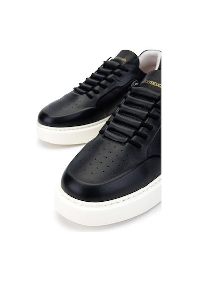 Barracuda Erkek Hakiki Deri Siyah/siyah Sneakers & Spor Ayakkabı 511 Bu3510a Erk Ayk Y24 Black/black Çok Renkli