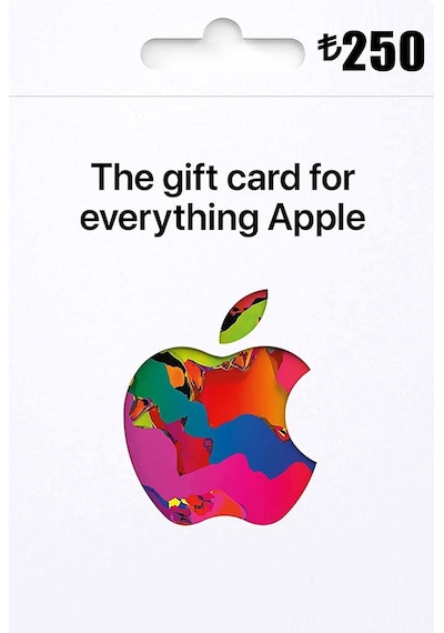 250 Tl Apple Store Itunes Hediye Kartı (448108720)